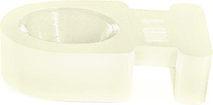 Actual product image HellermannTyton Mounting base (Fixing loops, 12.50 mm, 100 pcs.)