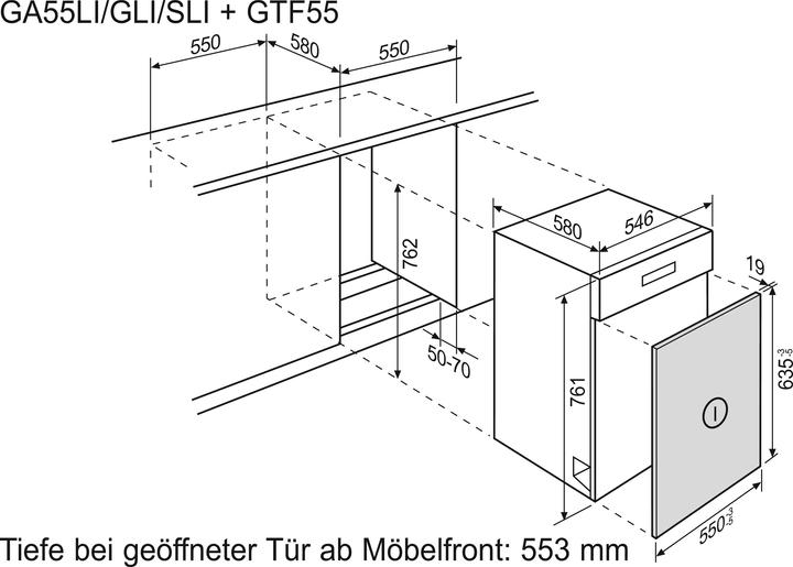 Produktbild Electrolux GTF55SP