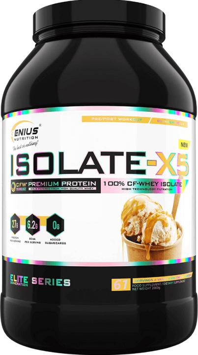 Produktbild Genius Nutrition Isolate-X5 (Vanilla Ice Cream, 2000 g)