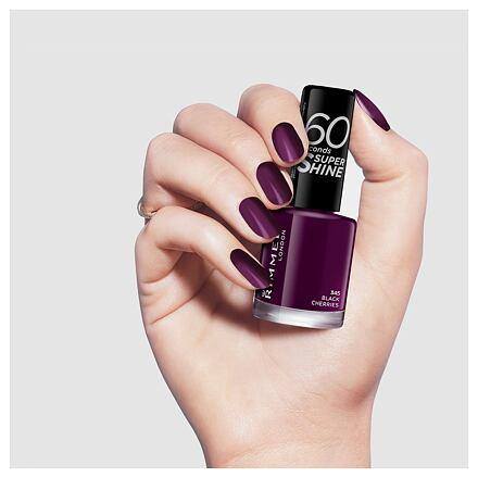 Image du produit Rimmel London 60 Seconds Super Shine (345 Cerises noires, Vernis couleur)