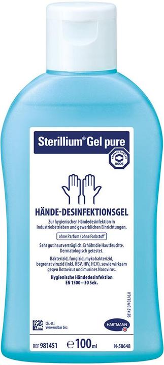 Immagine prodotto Neutral Disinfettante per mani Sterillium Gel Pure (100 ml)