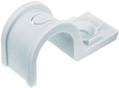 Actual product image ITW Global Fasteners ITW FASTNERS P-CLIP 20mm enkelt kabelbøjle nylon, for Pulsa 800P+, 800E, 700P og 700E - (100 pcs.)