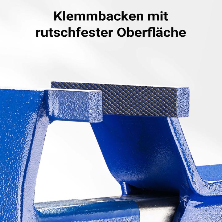 Image du produit Wiltec Étau 125mm Mâchoires Étau parallèle Étau de table (125 mm)