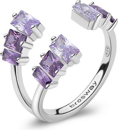 Brosway Fancy Magic Purple FMP17 Charming Open Ring - Circuit: M (53-55 mm) (53, 54, 55)