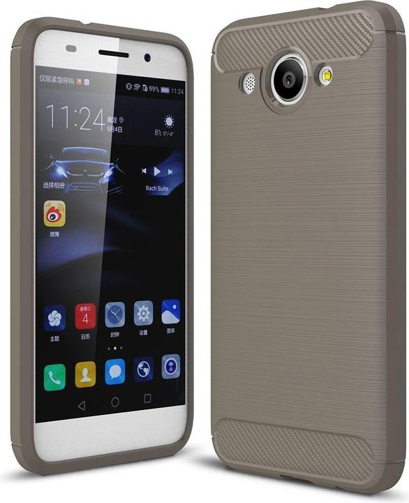 Produktbild König Design Huawei Y3 2018 Hülle Case Handy Cover Schutz Tasche Schutzhülle Bumper Grau (Samsung Galaxy J3 (2018))