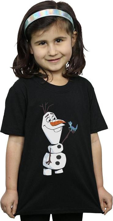 Immagine prodotto Disney Frozen 2 Olaf And Salamander Maglietta Ragazze (140, 146)