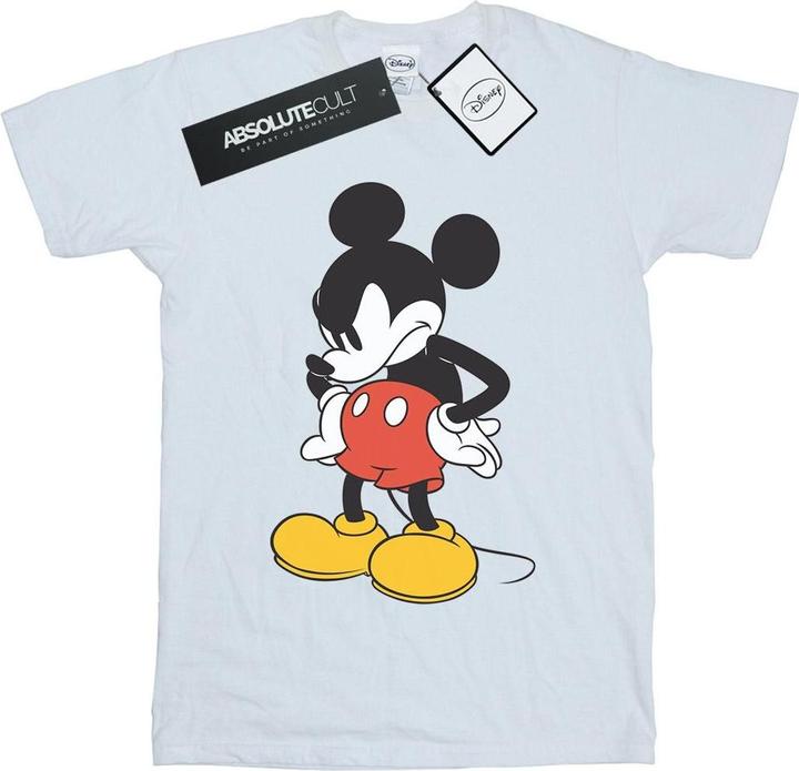 Immagine prodotto Disney Mickey Mouse Angry Look Down Maglietta Ampia Donna (M)
