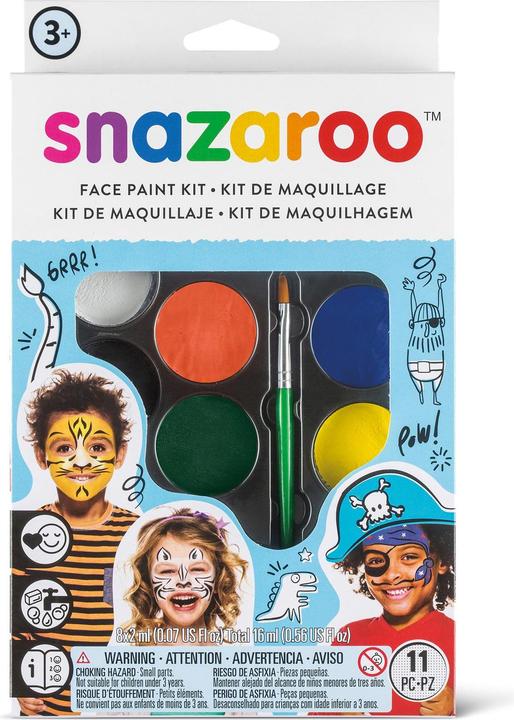 Actual product image Snazaroo for boys children make-up set assorted colours