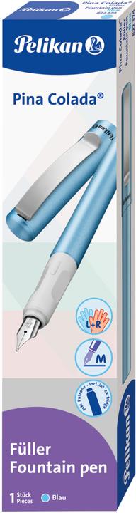 Produktbild Pelikan Füller Pina Colada blau metallic 1+1 TP/FS blau Faltschachtel (Blau Metallic, 1 x)