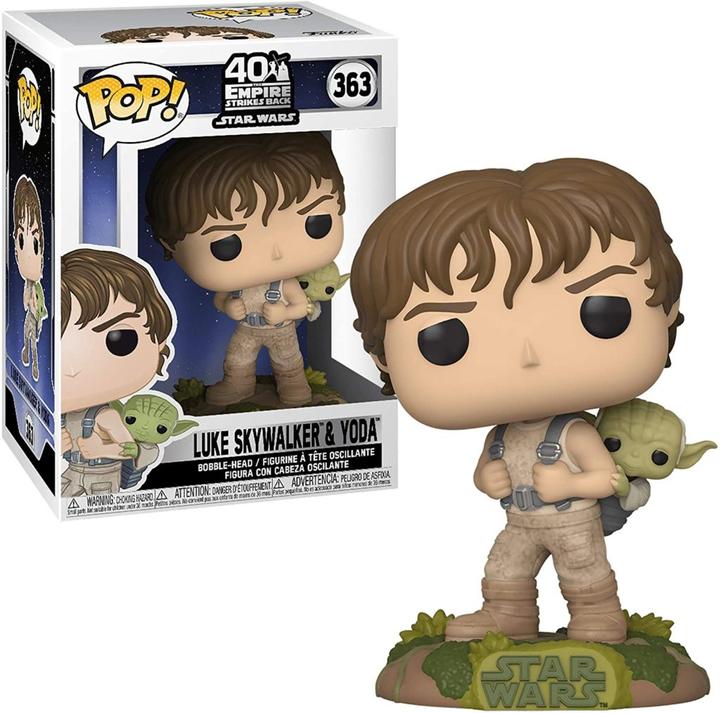 Actual product image Funko POP! - Star Wars: Training Luke with Yoda