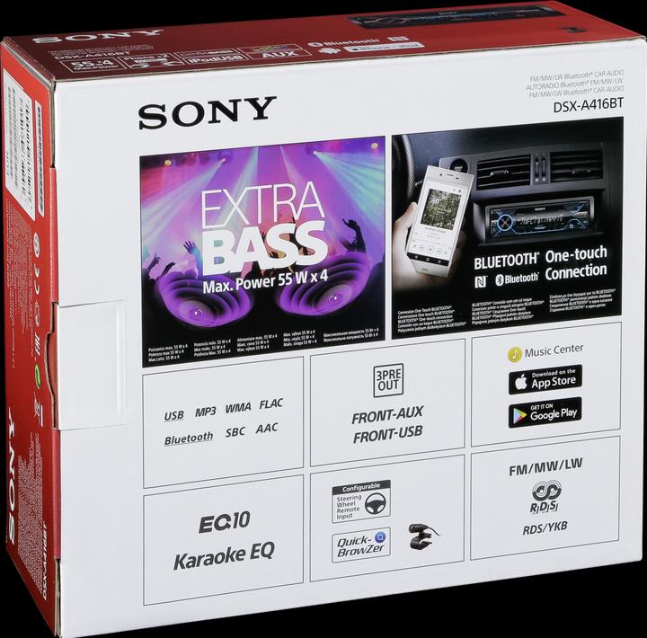 Immagine prodotto Sony DSX-A416BT (Apple Carplay)