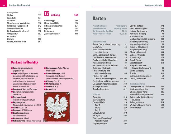Produktbild Reiseführer Polen - Ostseeküste und Masuren (Deutsch, Mirko Kaupat, 2024)