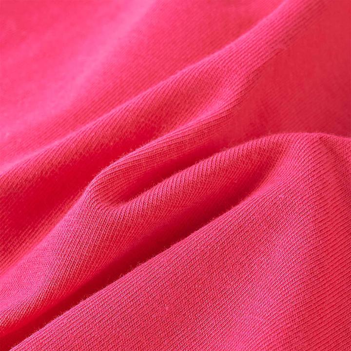Actual product image VidaXL Children's long-sleeved shirt bright pink 92,Material: 95 % cotton. 5 (92)