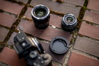 Actual product image Techartpro AF-Adapter Leica M - Sony E-Mount, V2