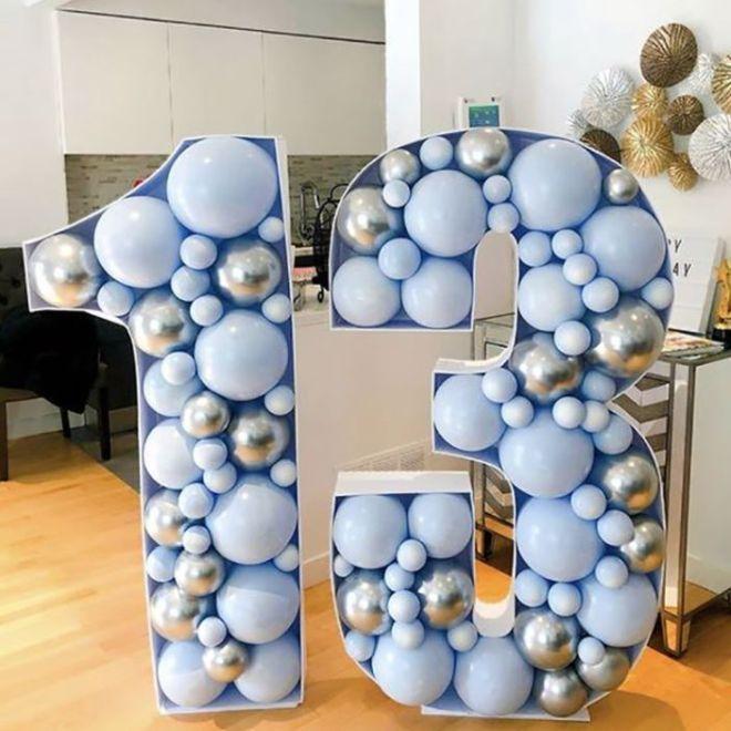 Produktbild MU Style Number Series DIY Ballon Rahmen