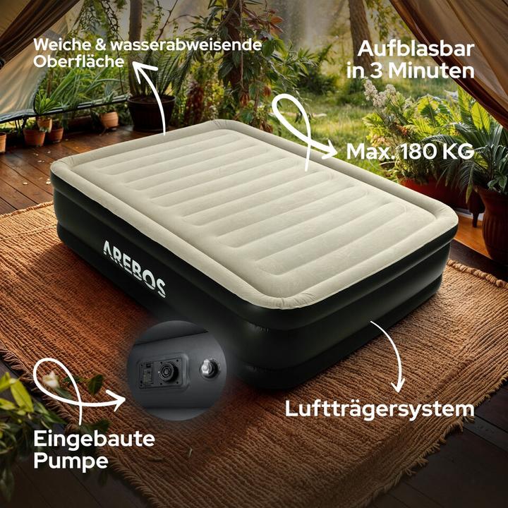 Image du produit Arebos Matelas gonflable (152,5 x 203 cm)