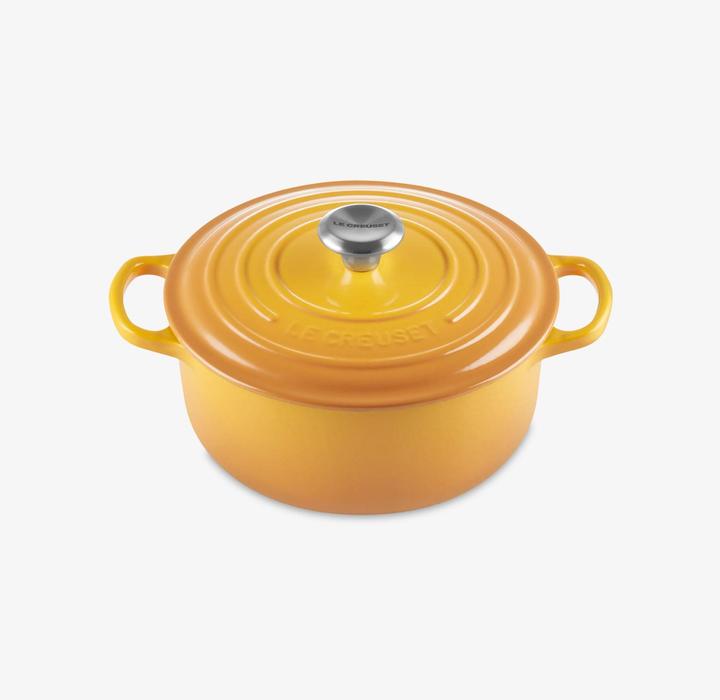Immagine prodotto Le Creuset Tostapane Signature rotondo 24 cm Nectar (24 cm, Pirofila + casseruola, Ghisa, Smalto)
