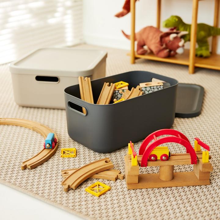 Actual product image Rotho Box12l Albula Anthracite (12 l)