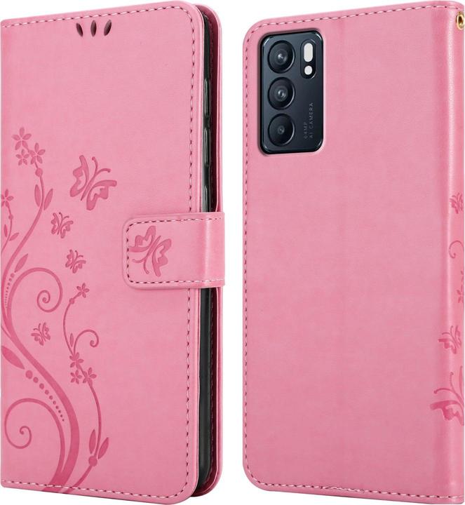 Immagine prodotto Cadorabo Copertina del libro a fiori (Oppo Reno 6 5G)