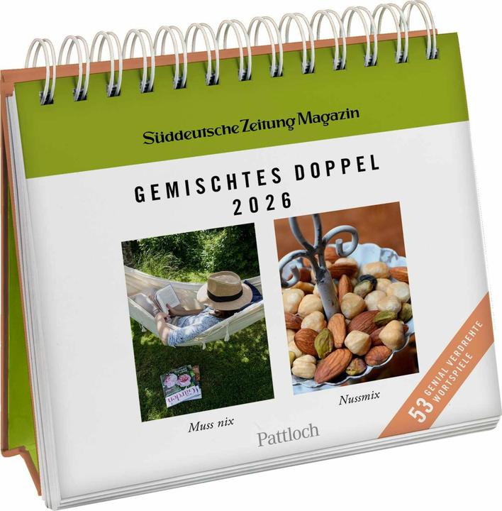 Produktbild Postkartenkalender 2026: Gemischtes Doppel (Harter Einband, Deutsch)