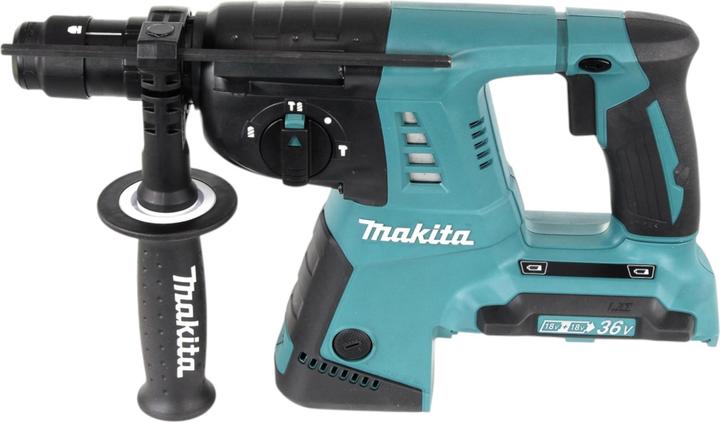 Immagine prodotto Makita DHR 264 ZJ Akku Bohrhammer 36 V ( 2x 18 V ) 3,0 J SDS-Plus + 4 tlg. Meissel Set + Makpac - (Batteria ricaricabile)