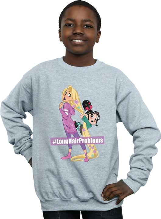 Image du produit Disney - Sweat WRECK IT RALPH RAPUNZEL AND VANELLOPE - Garçon (140, 146)