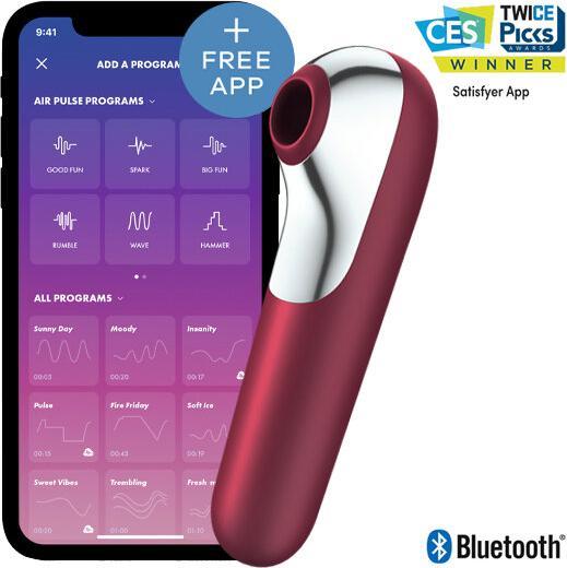 Actual product image Satisfyer Dual Love Air Pulse
