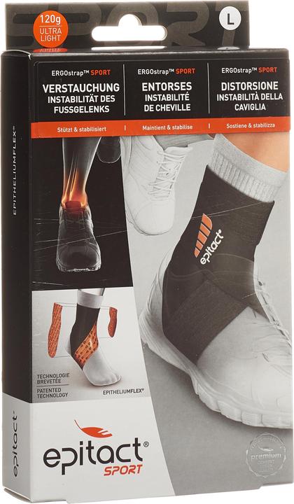 Immagine prodotto Epitact Cavigliera Sport ERGOstrap XL 23,4-25cm (XL)