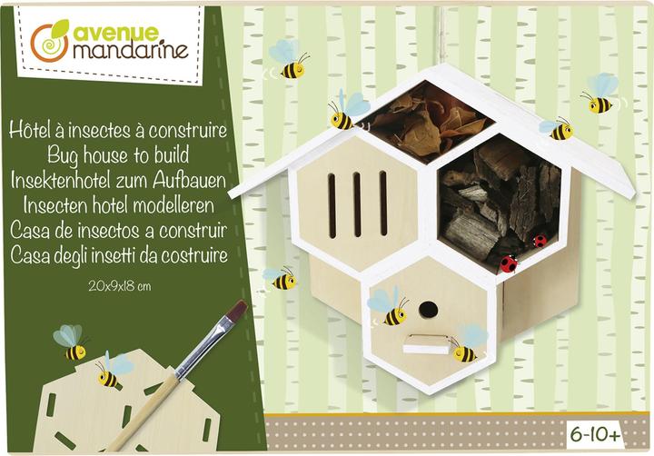 Image du produit Avenue Mandarine Set créatif hôtel à insectes à construire