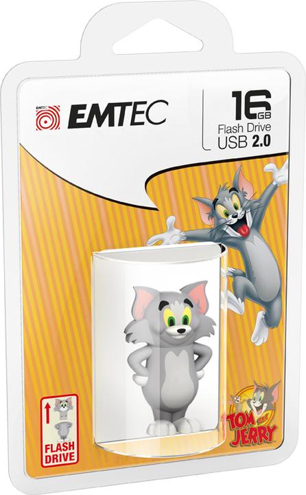 Productafbeelding Emtec USB2.0 HB102 HB Tom (16 GB, USB-A, USB 2.0)