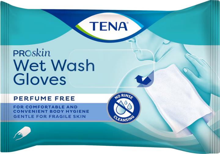 Produktbild Tena Wet Wash Glove unparfümiert (8 x)