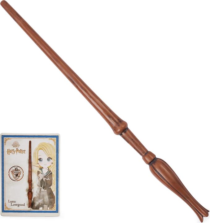 Produktbild Spin Master Wizarding World Harry Potter - Authentischer Luna Lovegood Zauberstab aus Kunststoff mit