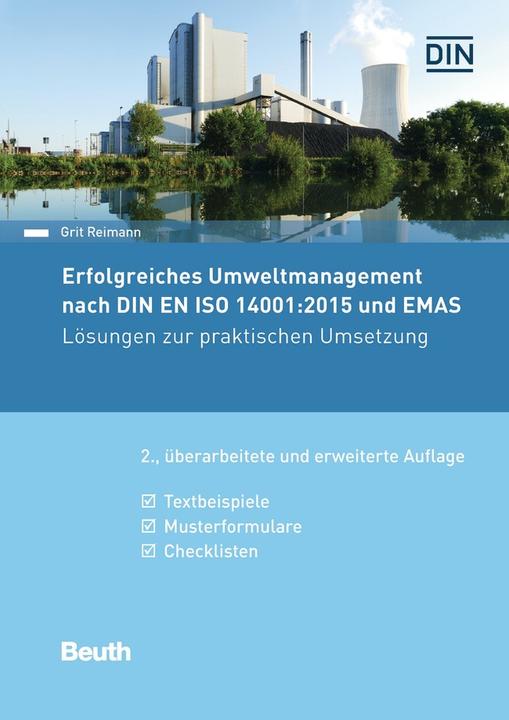Immagine prodotto Erfolgreiches Umweltmanagement nach DIN EN ISO 14001:2015 und EMAS (Tedesco, Grana Reimann, 2019)