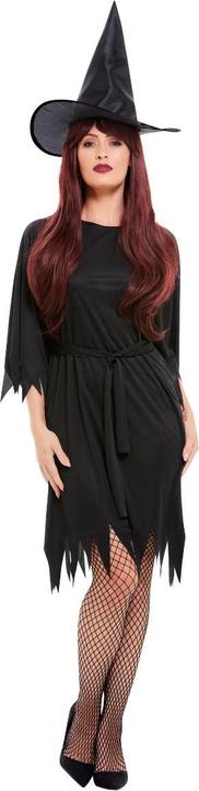 Actual product image Smiffys Witch Costume,dress,hat,belt,displaypack (44, 45, 46)