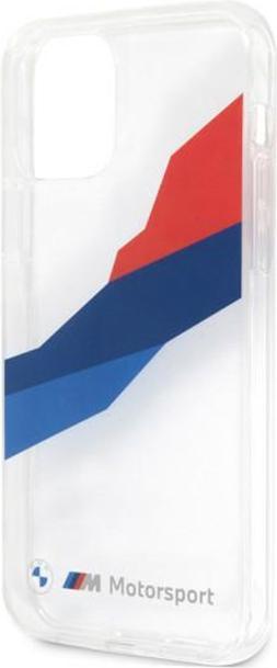 Immagine prodotto BMW Custodia BMHCP12LSKTGT iPhone 12 Pro Max 6,7" trasparente Motorsport Tricolore (Apple iPhone 12 Pro Max)