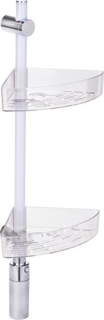 Immagine prodotto Wenko Mensola per doccia a LED in plastica