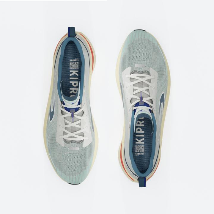 Produktbild Kiprun Laufschuhe Herren - Cushion 500 weiss/beige (41)