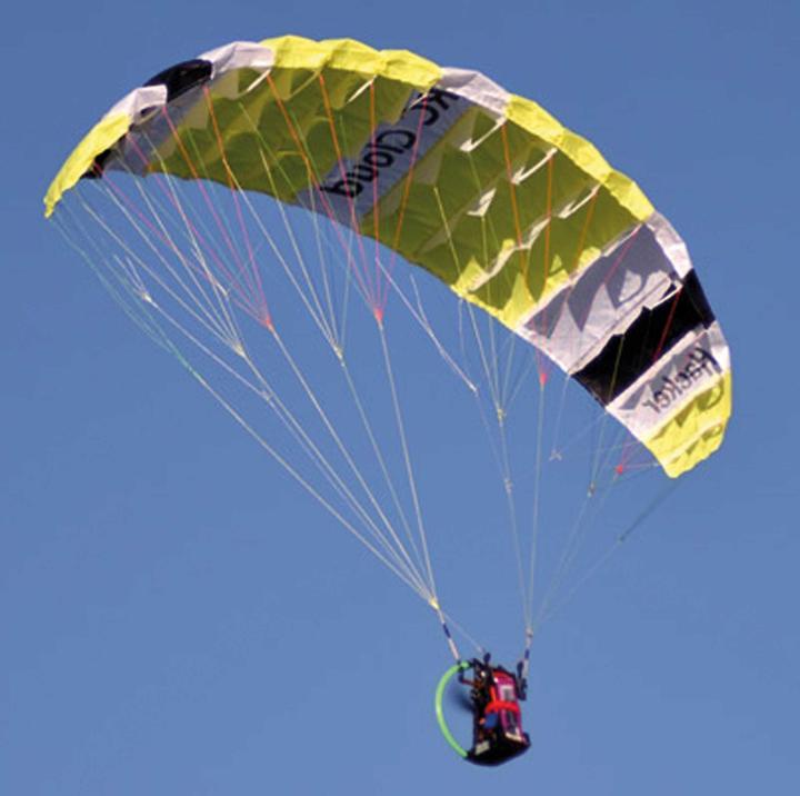 Actual product image Hacker Para-RC Cloud 0.5 Backpack Set ARF (yellow) (Paraglider)