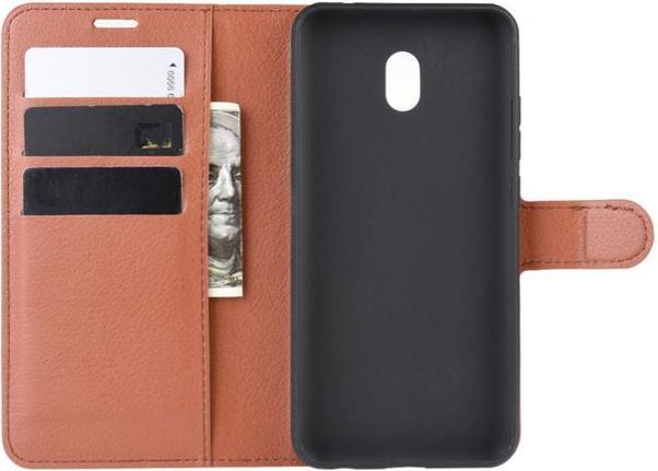 Productafbeelding MU Classic Litchi Leren Boekomslag Serie (Xiaomi Redmi 8A)