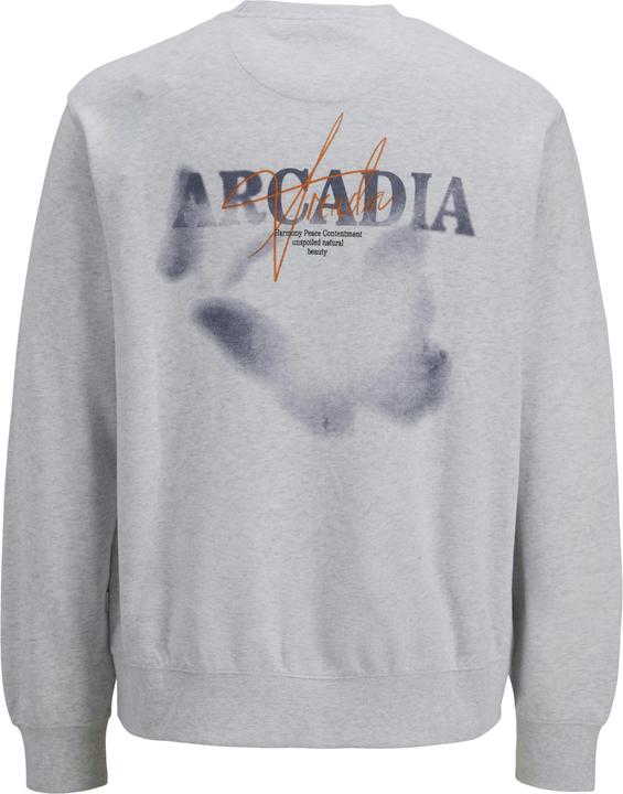 Produktbild Jack & Jones Jjecharge Graphic Sweat O-N Styd Aw24 Ln (XXL)