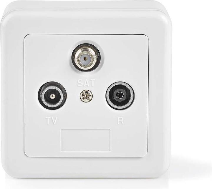 Immagine prodotto Nedis Presa a muro p Antenna 1 x uscita F (Presa d'antenna)