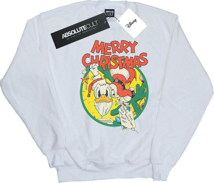 Immagine prodotto Disney Donald Duck Merry Christmas Felpa Ragazze (116)