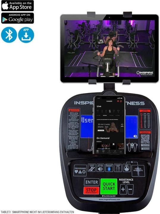 Actual product image Inspire Cardio Strider 3.1