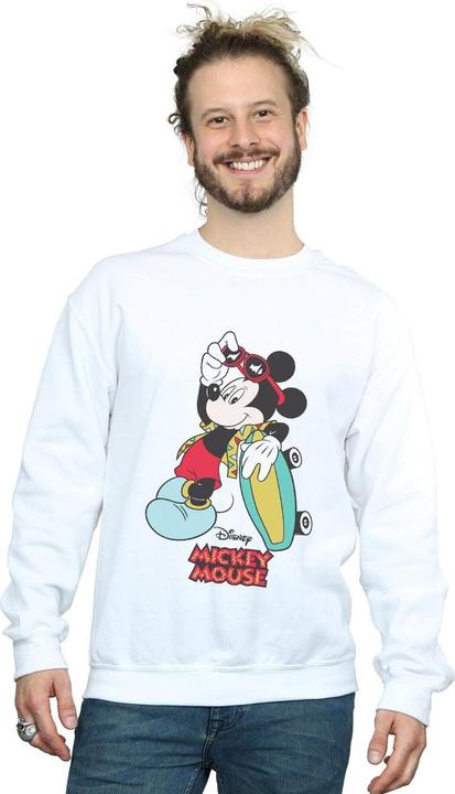 Actual product image Disney Mens Mickey Mouse Skate Dude Sweatshirt (M)