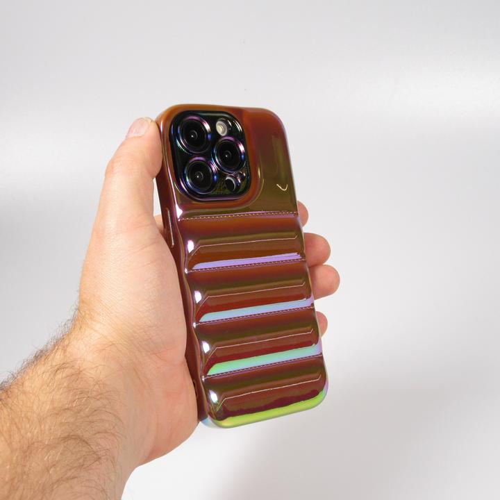 Produktbild PhoneLook Hülle 3D Silikon Polster glänzend & reflektierend (Apple iPhone 14 Pro)