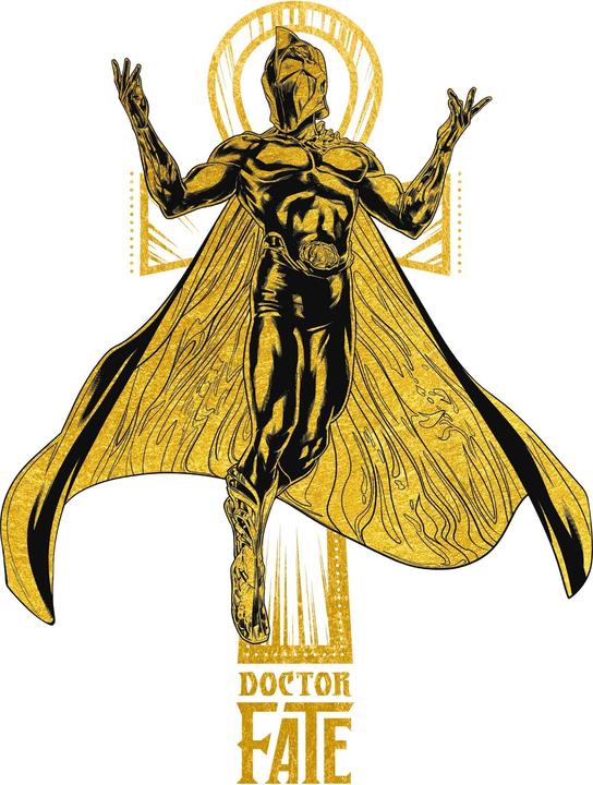 Actual product image Black Adam Unisex Adult Dr. Fate Hoodie (M)