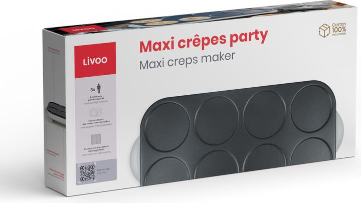 Image du produit Livoo Maxi crêpes party