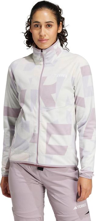 Produktbild adidas Women's Multi AOP Full Zip Fleece Jacket (M)