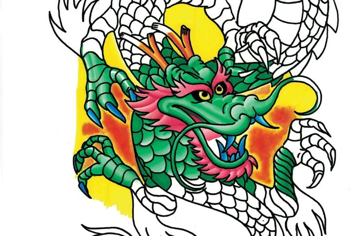 Actual product image Chameleon Watercolour Brushpens primary colours, 5 pieces (Yellow, Green, Blue, Black, Red, 5 x)