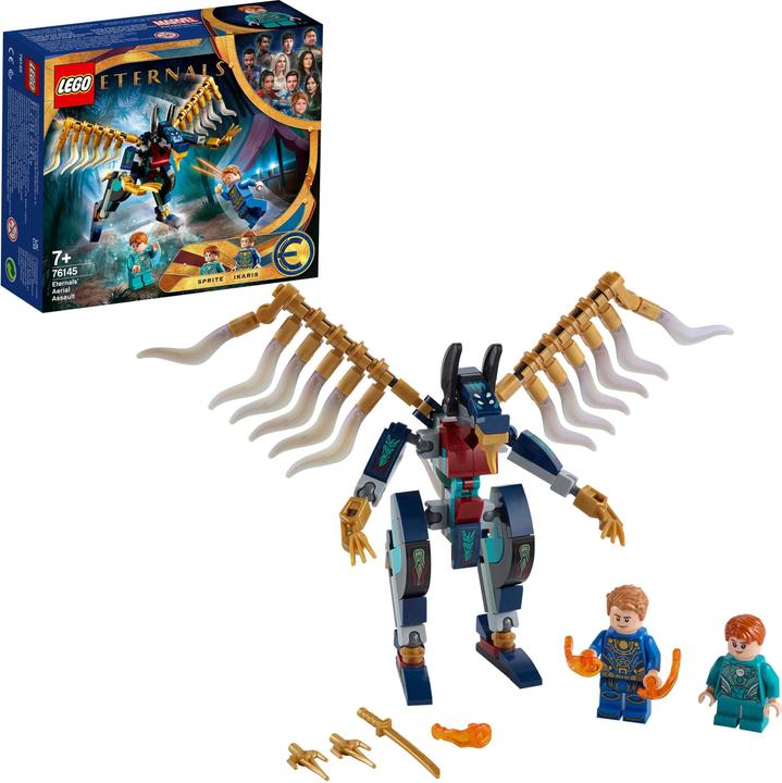 Immagine prodotto LEGO Attacco aereo degli Eterni (76145, LEGO Marvel)
